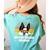 Boston Terrier Grandpa Dog Owner Boston Terrier Women's Comfort Colors T-Shirt Back Print Chalky Mint