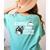 Boston Terrier Lover Coffee And Boston Terriers Women's Comfort Colors T-Shirt Back Print Chalky Mint