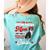 Boston Terrier Mom American Gentleman Dog Mother's Day Women's Comfort Colors T-Shirt Back Print Chalky Mint