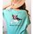 Boston Terrier Mom Bandana Boston Terrier Dog Women's Comfort Colors T-Shirt Back Print Chalky Mint