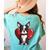 Boston Terrier Mom Dad Bostie Dog Lover Valentines Day Women's Comfort Colors T-Shirt Back Print Chalky Mint