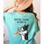 Boston Terrier Mom Dogs Mum Woman Women's Comfort Colors T-Shirt Back Print Chalky Mint
