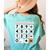 Calculator Easy Halloween Costume For Math Teacher Women's Comfort Colors T-Shirt Back Print Chalky Mint Calculator Easy Halloween Costume For Math Teacher Women's Comfort Colors T-Shirt Back Print Chalky Mint