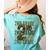 Camo Team 2nd Grade Squad Back To School Teacher Kids Boys Women's Comfort Colors T-Shirt Back Print Chalky Mint