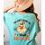 You Can't Scare Me I Teach Daycare Teacher Halloween Ghost Women's Comfort Colors T-Shirt Back Print Chalky Mint