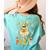 You Can't Scare Me I Teach Pre-K Halloween Teacher Ghost Women's Comfort Colors T-Shirt Back Print Chalky Mint