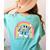 Career In Modeling AAC Teacher SLP SPED Communication Autism Women's Comfort Colors T-Shirt Back Print Chalky Mint
