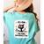 Cat It's Fine I'm Fine Everything Is Fine Teacher Life Women's Comfort Colors T-Shirt Back Print Chalky Mint Cat It's Fine I'm Fine Everything Is Fine Teacher Life Women's Comfort Colors T-Shirt Back Print Chalky Mint