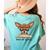 Chihuahua 100 Days Of School Rainbow Glasses Teacher Women's Comfort Colors T-Shirt Back Print Chalky Mint