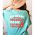 Childcare My Heart Belongs To Children Daycare Teacher Men Women Women's Comfort Colors T-Shirt Back Print Chalky Mint