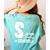 Christian Teacher S Is For Sunday School Essentials Women's Comfort Colors T-Shirt Back Print Chalky Mint