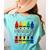 Colorful Crayon Kindergarten Team Tee For Teachers Students Men Women Kids Women's Comfort Colors T-Shirt Back Print Chalky Mint
