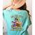 All The Cool Dragons Are Reading Dragon Teacher Women's Comfort Colors T-Shirt Back Print Chalky Mint