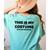 THIS IS MY COSTUME Eraser Teacher Halloween Costume Women's Comfort Colors T-Shirt Back Print Chalky Mint THIS IS MY COSTUME Eraser Teacher Halloween Costume Women's Comfort Colors T-Shirt Back Print Chalky Mint
