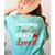Crazy Teacher Men Women School Teachers Women's Comfort Colors T-Shirt Back Print Chalky Mint