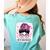 CTE Teacher In October We Wear Pink Breast Cancer Awareness Women's Comfort Colors T-Shirt Back Print Chalky Mint
