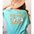 Cute Booooks Ghost Read More Books Teacher Halloween Women's Comfort Colors T-Shirt Back Print Chalky Mint