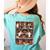 Cute Ghost Book Reading Books Lover Spooky Teacher Halloween Women's Comfort Colors T-Shirt Back Print Chalky Mint