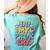 Cute Pre-K For Men Women Kindergarten Pre-K Teacher Women's Comfort Colors T-Shirt Back Print Chalky Mint