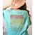 Dad My Favorite Teacher Is My Daughter Proud Daddy Women's Comfort Colors T-Shirt Back Print Chalky Mint