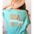 Deaf Dream Team Education Deaf Education Teacher Women's Comfort Colors T-Shirt Back Print Chalky Mint