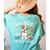 My Dog Ate My Lesson Plan Teacher Back To School Women's Comfort Colors T-Shirt Back Print Chalky Mint