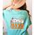 I Don't Need A Costume I'm A Math Teacher Halloween Women Women's Comfort Colors T-Shirt Back Print Chalky Mint