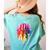 Earth Without Art Is Just Eh Painting Artist Pun Art Teacher Women's Comfort Colors T-Shirt Back Print Chalky Mint