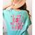 In My Esl Teacher Era Back To School ESL Teacher Groovy Women's Comfort Colors T-Shirt Back Print Chalky Mint