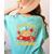 Fall In Love With Learning Pumpkin Thanksgiving Teacher Fall Women's Comfort Colors T-Shirt Back Print Chalky Mint