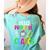 Feliz Primer Dia De Clases Kids Girl Teacher Spanish School Women's Comfort Colors T-Shirt Back Print Chalky Mint
