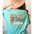 Field Zoo Trip Teacher First Grade Crew Back To School Women's Comfort Colors T-Shirt Back Print Chalky Mint