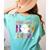 First Grade Boo Crew Teacher Student Halloween Costume Women's Comfort Colors T-Shirt Back Print Chalky Mint