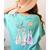 Flowers Test Tube Chemistry Student Science Teacher Women Women's Comfort Colors T-Shirt Back Print Chalky Mint