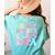 In My Fourth Grade Era Girl Back To School 4th Grade Teacher Women's Comfort Colors T-Shirt Back Print Chalky Mint