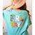 Fri Yay Teacher Happy Friday Friyay Weekend Back To School Women's Comfort Colors T-Shirt Back Print Chalky Mint