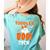 Girl Toddler Boo Crew Daycare Teacher Halloween Party Women's Comfort Colors T-Shirt Back Print Chalky Mint