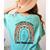 Good Day To Teach Tiny Musicians Piano Music Teacher Women Women's Comfort Colors T-Shirt Back Print Chalky Mint