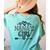 Granddaughter Nanas Girl Women's Comfort Colors T-Shirt Back Print Chalky Mint
