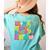 Groovy In My Middle School Era Back To School Teacher Women's Comfort Colors T-Shirt Back Print Chalky Mint