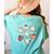 Halloween Advocate Heat Transfers Special Education Teacher Men Women Women's Comfort Colors T-Shirt Back Print Chalky Mint