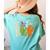 Halloween SPED Teacher Boo In ASL Boo Hands Sign Language Women's Comfort Colors T-Shirt Back Print Chalky Mint