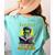 Halloween Teacher Librarian Frankenstein Reading Books Women's Comfort Colors T-Shirt Back Print Chalky Mint Halloween Teacher Librarian Frankenstein Reading Books Women's Comfort Colors T-Shirt Back Print Chalky Mint