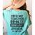 Halloween History Teacher Prisoner Costume Women's Comfort Colors T-Shirt Back Print Chalky Mint