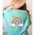 Happy 50th Days Of School Rainbow Teacher 50 Days Smarter Women's Comfort Colors T-Shirt Back Print Chalky Mint Happy 50th Days Of School Rainbow Teacher 50 Days Smarter Women's Comfort Colors T-Shirt Back Print Chalky Mint