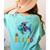 Happy First Day Of School Fish Rainbows Teacher Be Kind Women's Comfort Colors T-Shirt Back Print Chalky Mint