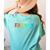 Happy Fri Yay Teacher Friday Women's Comfort Colors T-Shirt Back Print Chalky Mint