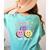 Happy To See Your Face Smile Face Teacher Back To School Women's Comfort Colors T-Shirt Back Print Chalky Mint