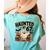Haunted By 67 Teacher Ghost Pumpkin Halloween Costum Women's Comfort Colors T-Shirt Back Print Chalky Mint