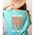 Having a Weird Music Teacher Builds Character Music Teacher Women's Comfort Colors T-Shirt Back Print Chalky Mint
